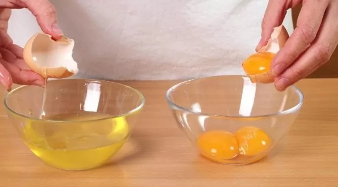 Yumurtanın sarısı ve beyazı nasıl ayrılır?